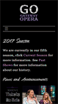 Mobile Screenshot of gatewayopera.org
